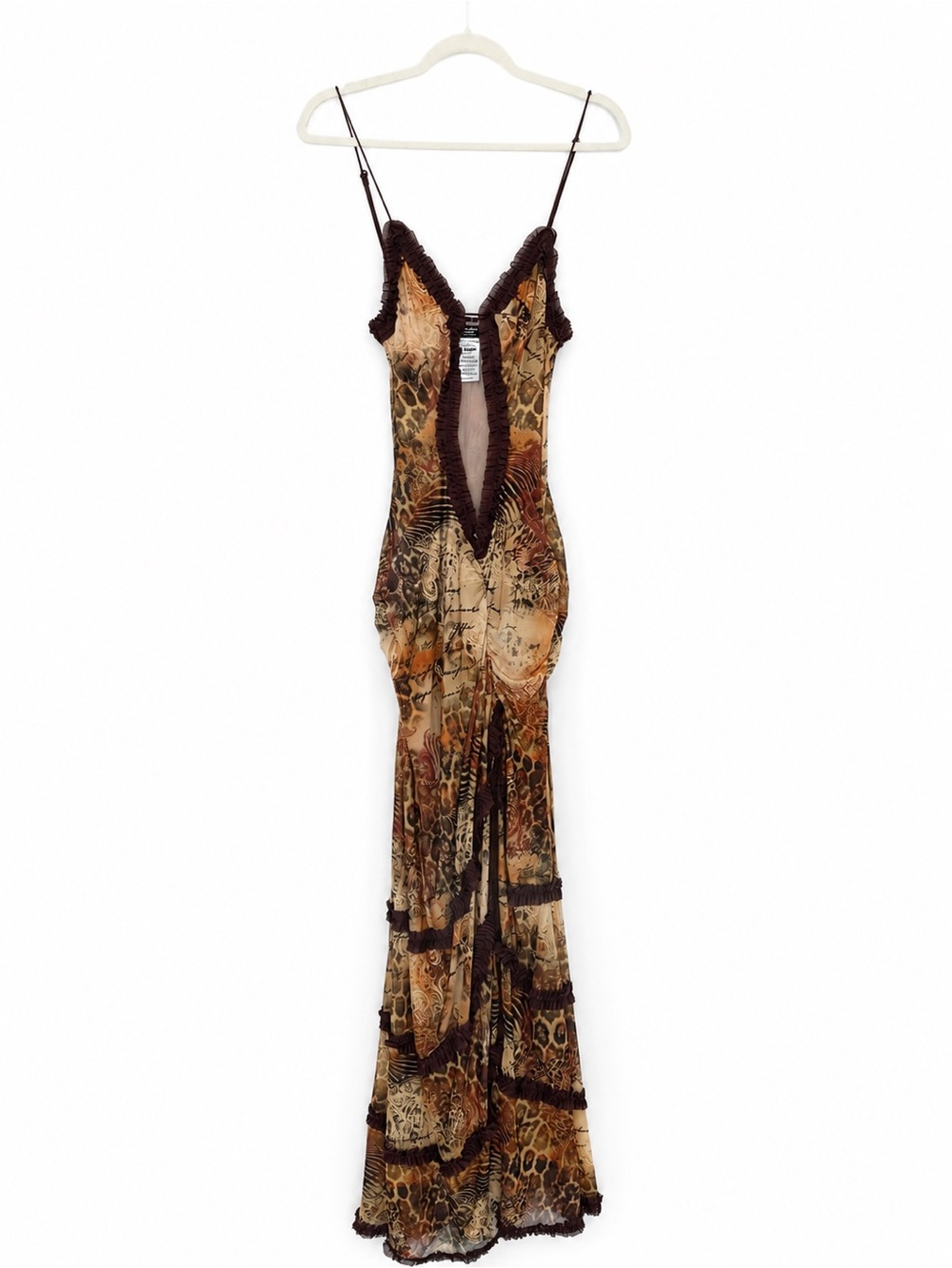 Jaded London Fatale Maxi Dress - US 4